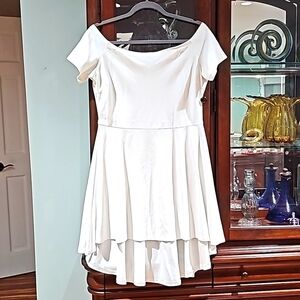 Sarin Matthew's Off the Shoulders Dress cocktail Dress xl